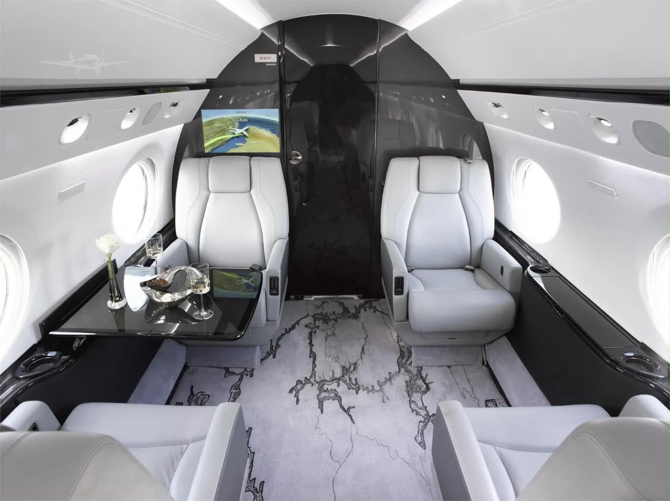 Executive cabin interior